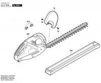 Bosch 0 600 H47 003 Ahs 4-16 Hedge Trimmer 230 V / Eu Spare Parts